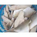 Gefrorene Seebarschfiletfischhaut auf IQF hotsale